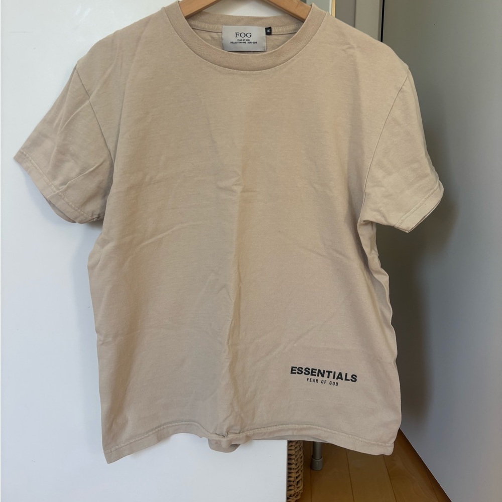 Fear of God FOG Collection Beige Tee